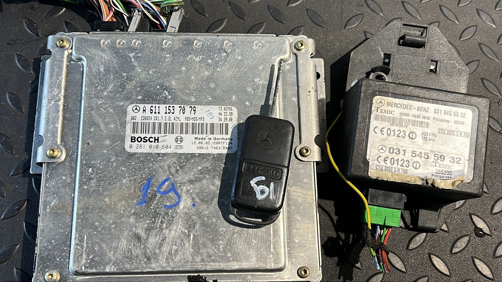 Блок управления двигателем Mercedes Vito/W638 1996-2003