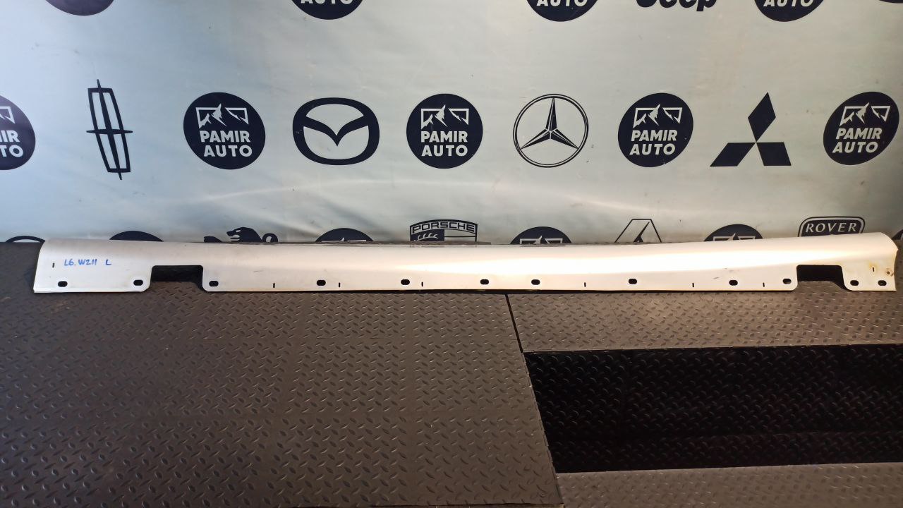 Накладка порога левая Mercedes E/W211 2002-2009