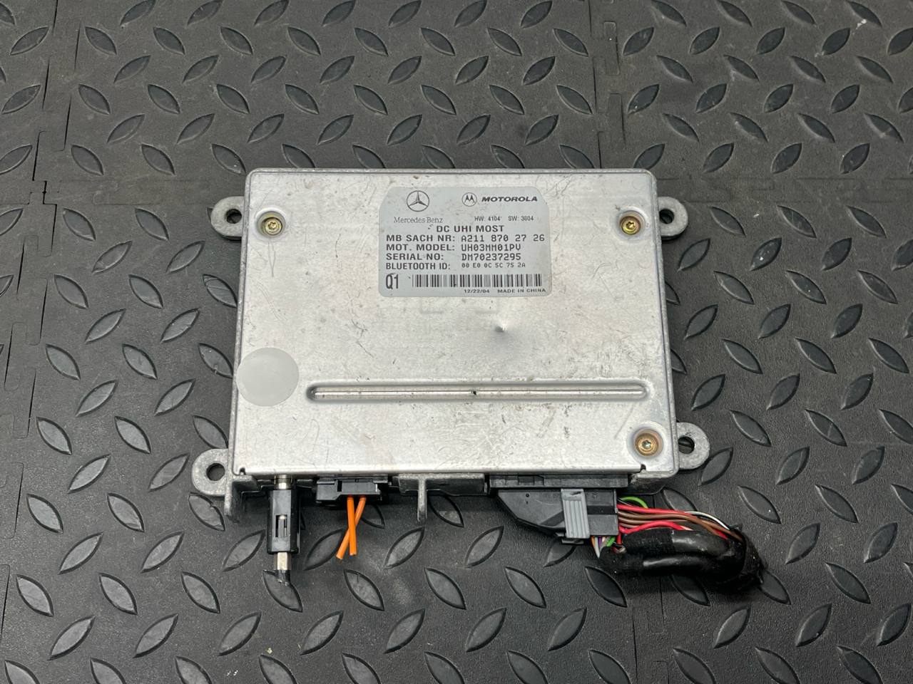 Блок управления телефоном Mercedes E/W211 2002-2009