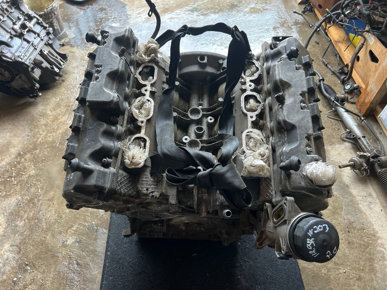 Двигатель Mercedes C/W203 2000-2008