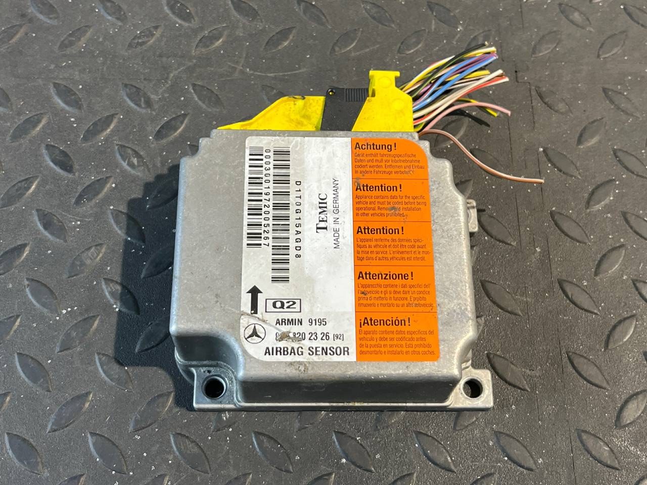 Блок управления AIR BAG Mercedes E/W210 1995-2003