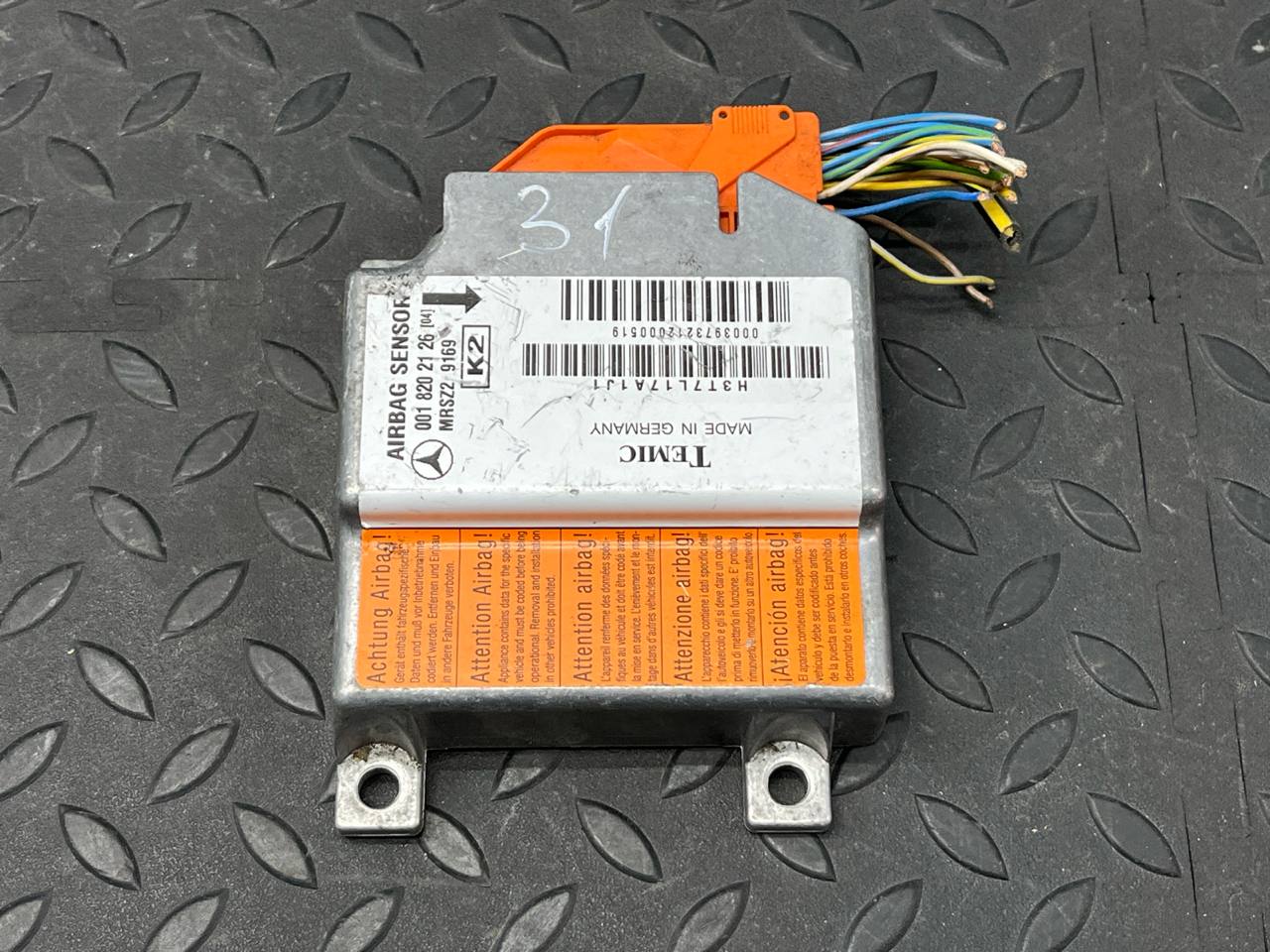 Блок управления AIR BAG Mercedes E/W210 1995-2003