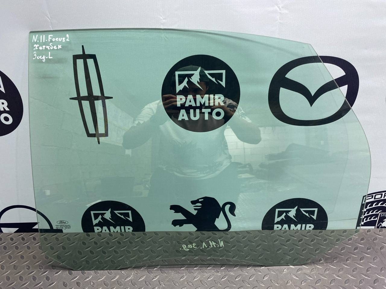 Стекло двери заднее левое Ford Focus/2 2004-2011