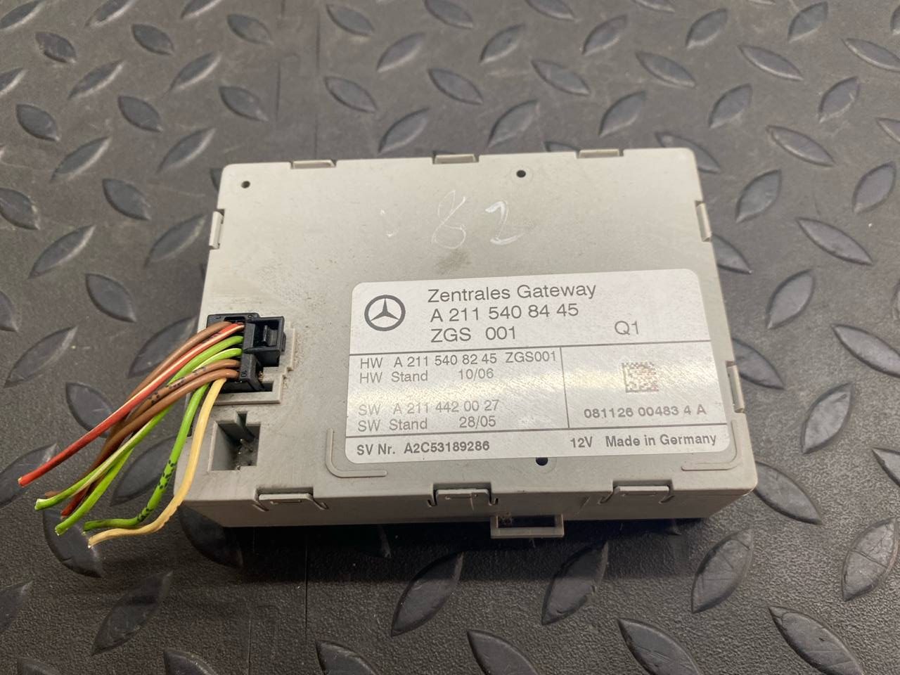 Блок ZGW Mercedes E/W211 2002-2009