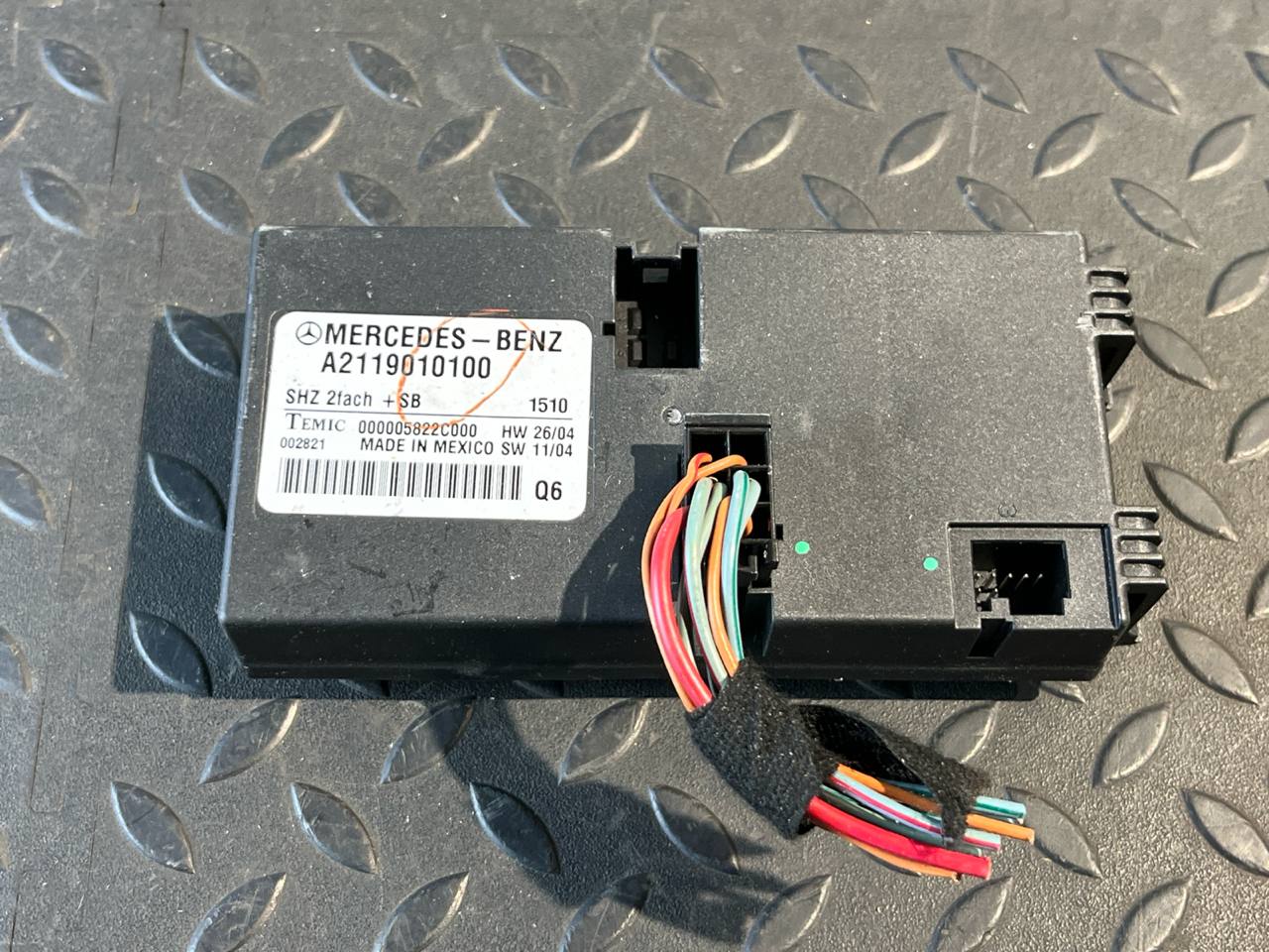 Блок управления подогревом сидений Mercedes M/W164 2005-2011