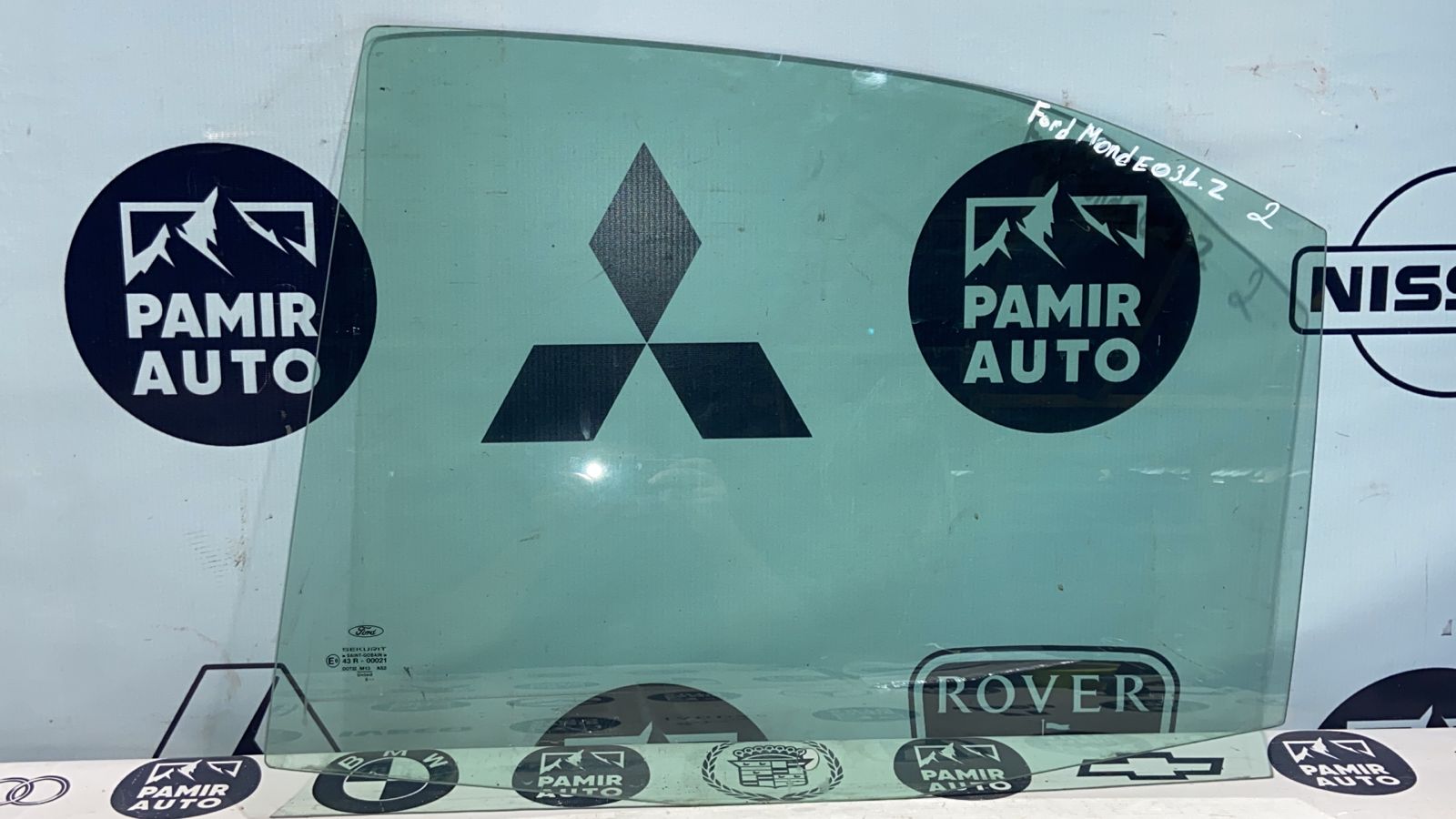 Стекло двери заднее левое Ford Mondeo/3 2000-2007