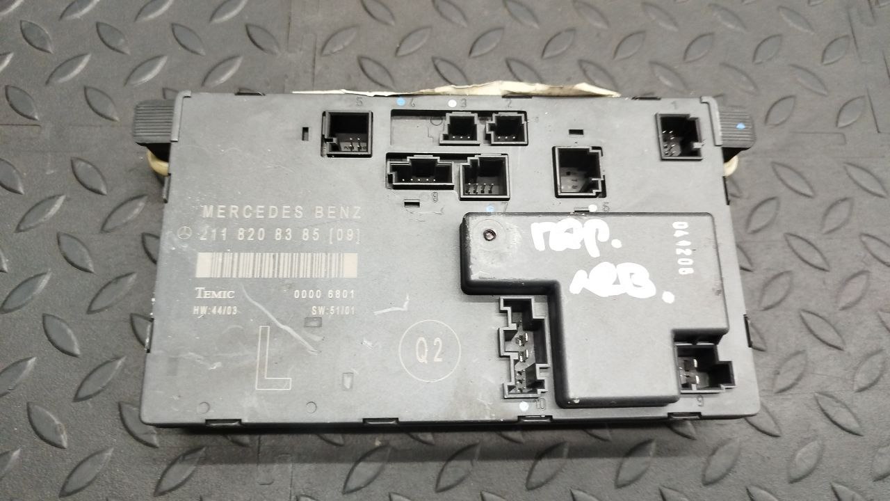 Блок комфорта двери передний левый Mercedes E/W211 2002-2009