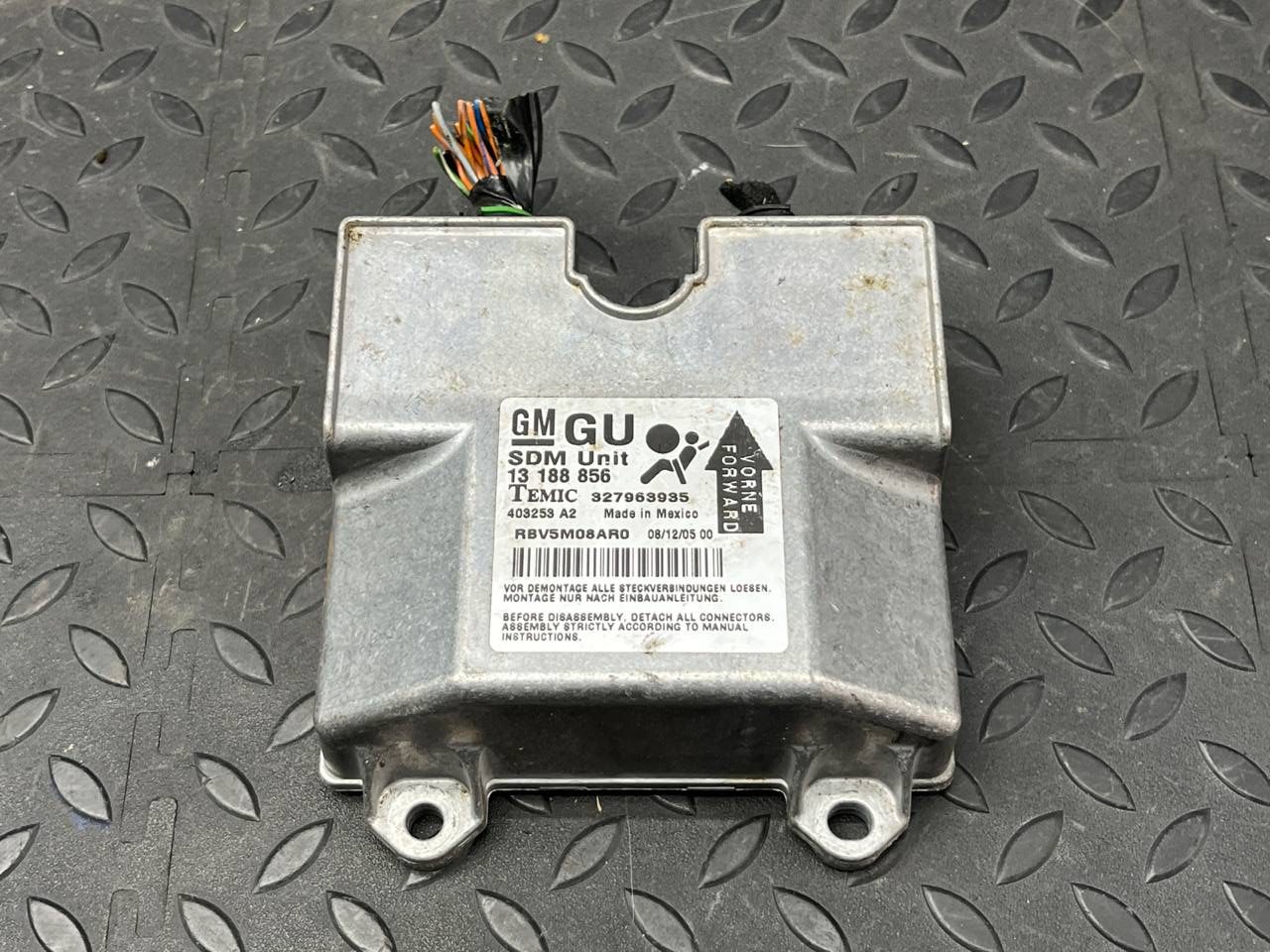 Блок управления AIR BAG Opel Zafira/B 2005-2014