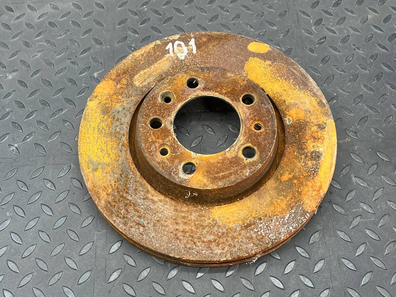 Диск тормозной передний Peugeot Expert/2 2007-2016