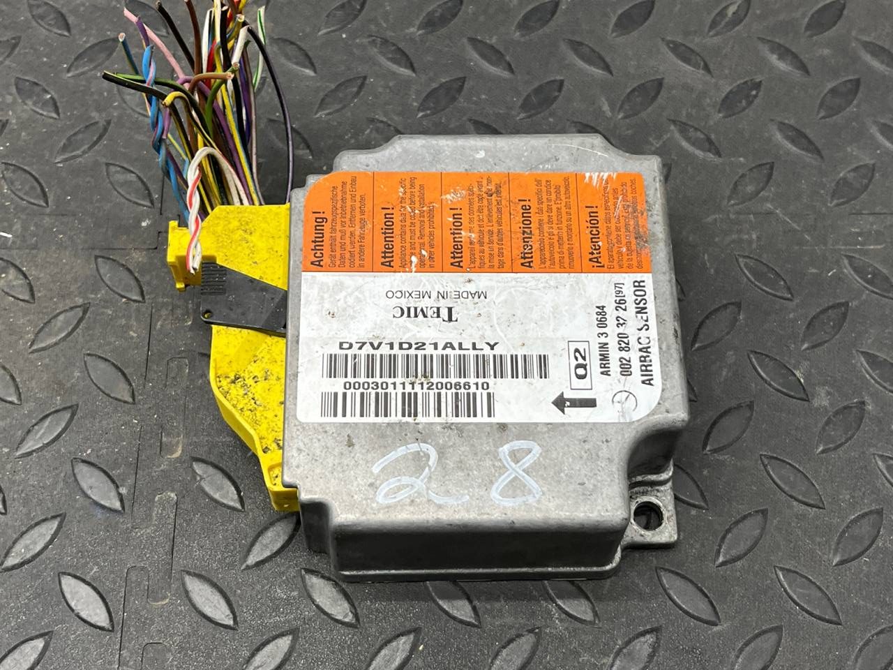 Блок управления AIR BAG Mercedes E/W210 1995-2003