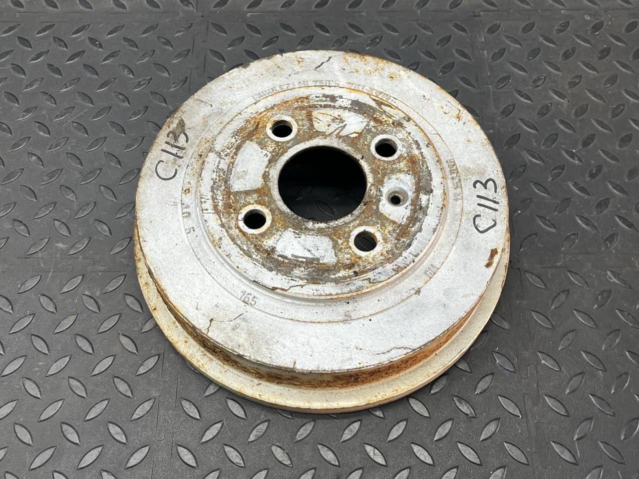 Барабан тормозной задний Opel Astra/H 2004-2014