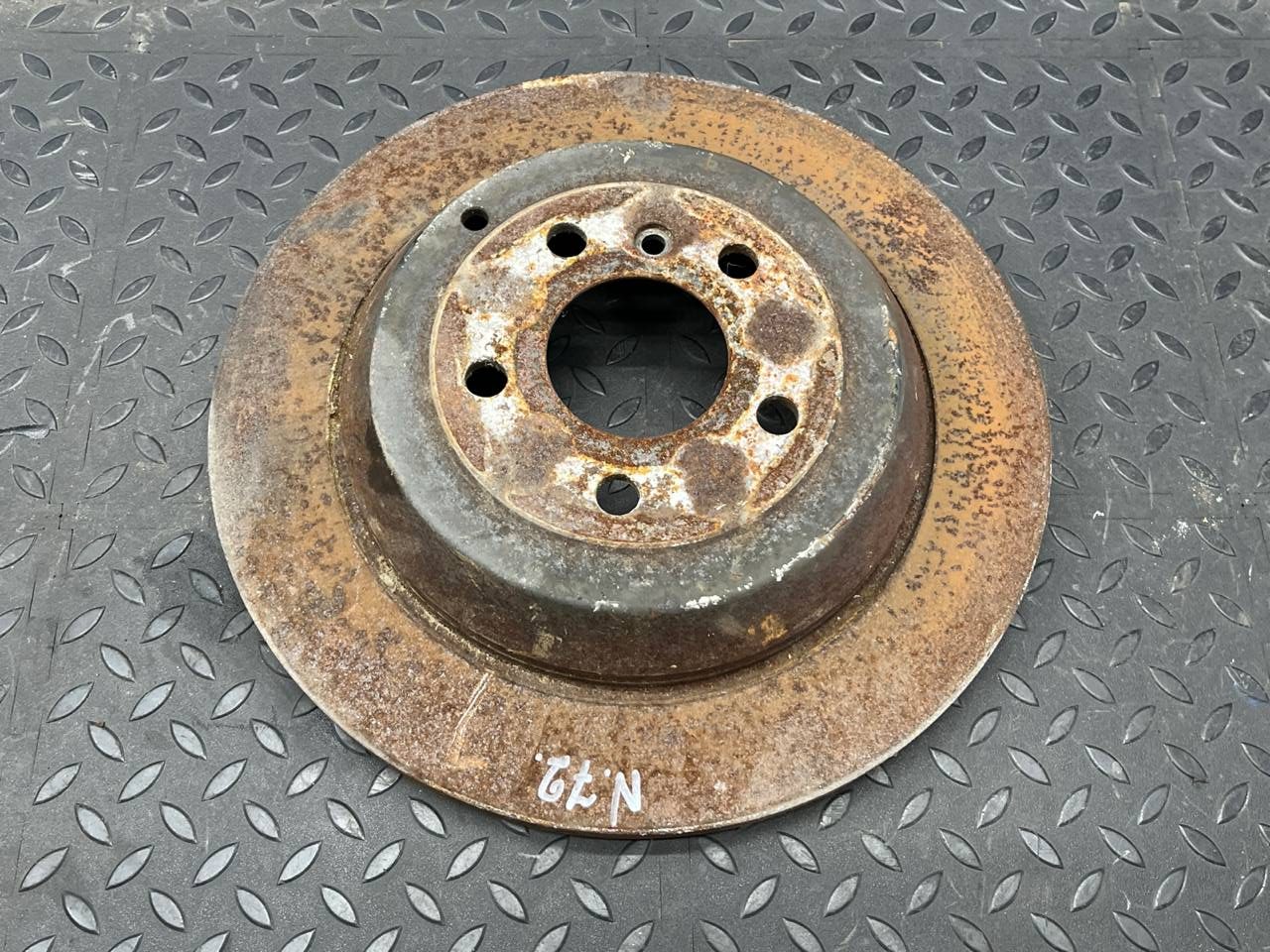 Диск тормозной задний Mercedes  M/W164 2005-2011