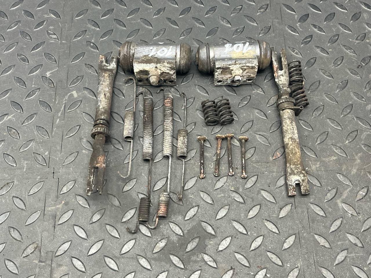 Механизм стояночного тормоза Peugeot Expert/2 2007-2016