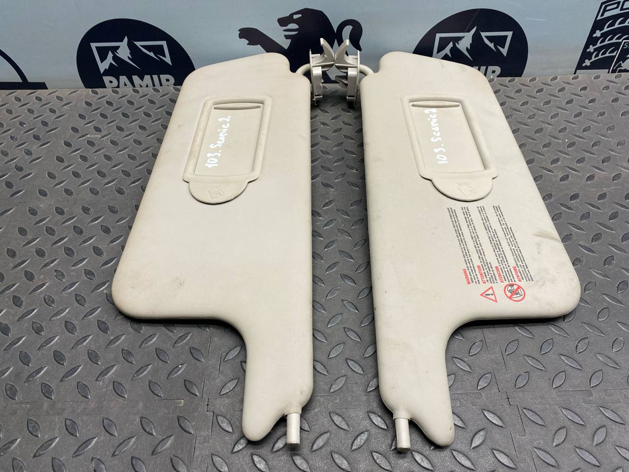 Козырек солнцезащитный Renault Scenic/2 2003-2009