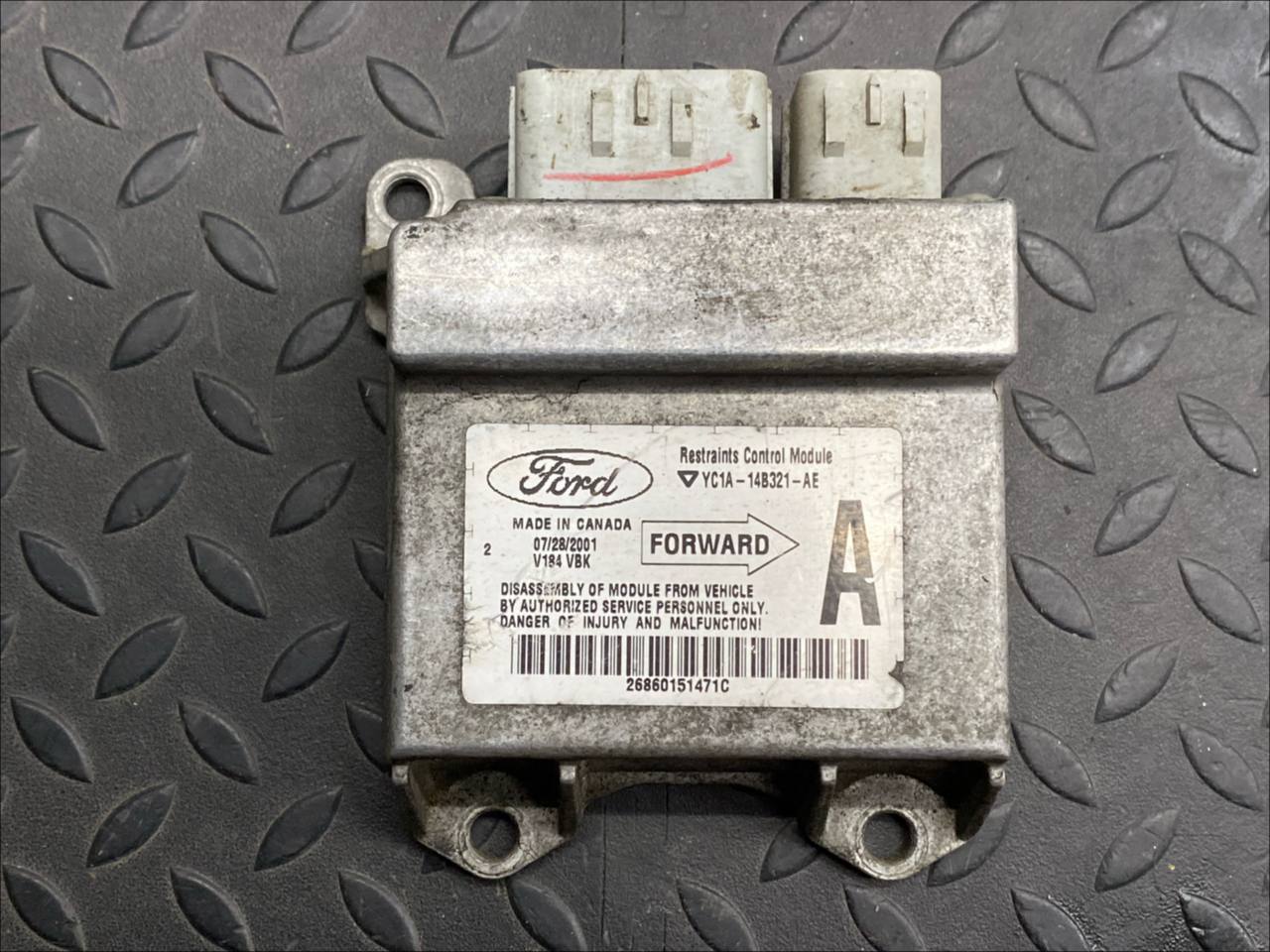 Блок управления AIR BAG Ford Transit 2000-2006