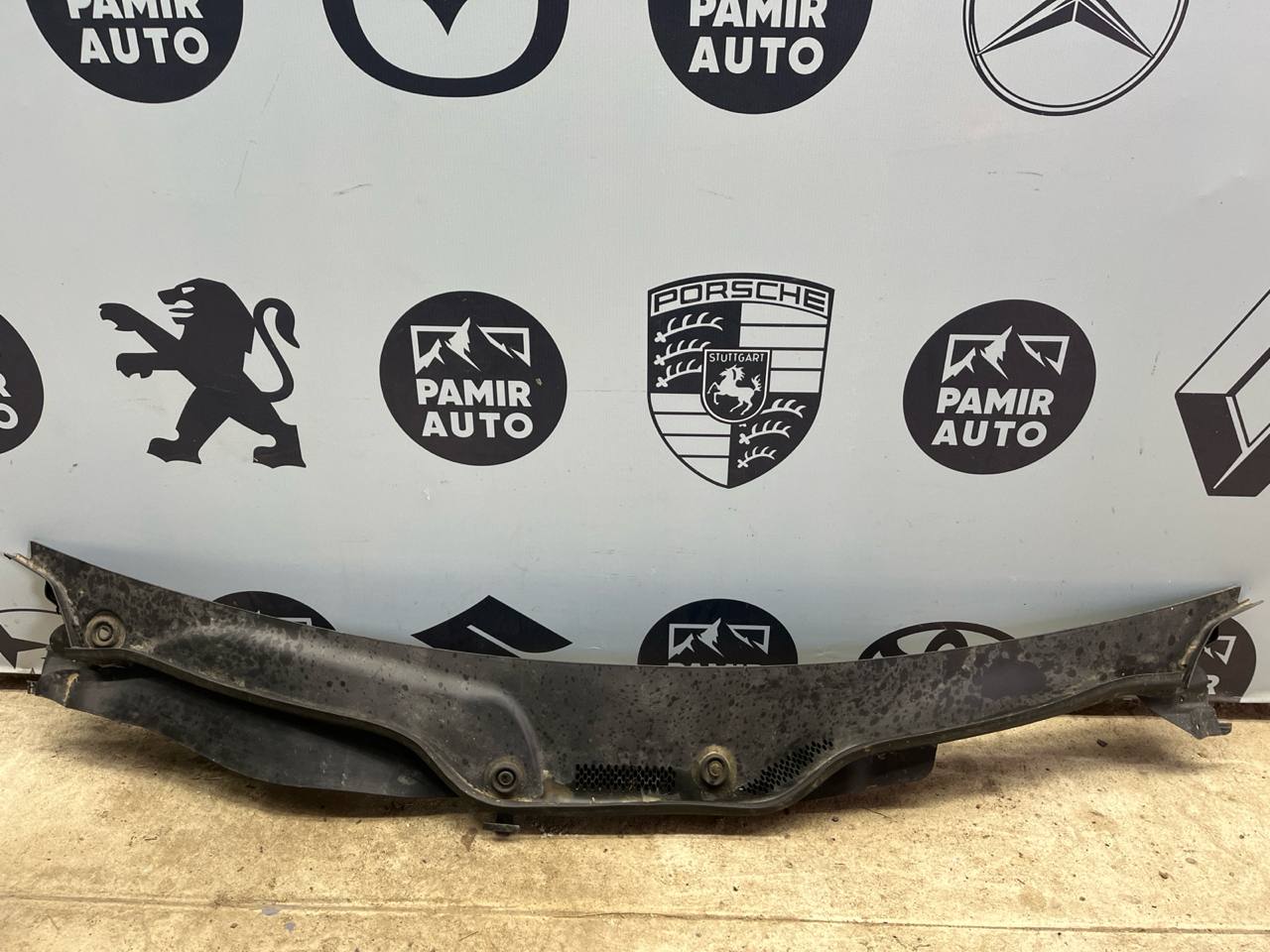 Решетка под лобовое стекло (Жабо) Mercedes M/W164 2005-2011