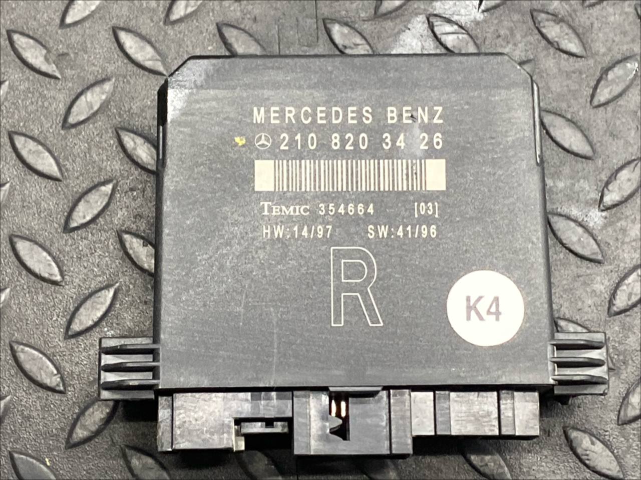 Блок комфорта двери передний правый Mercedes E/W210 1995-2003