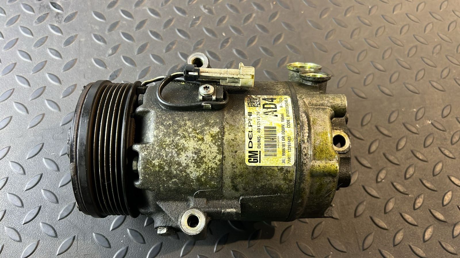 Компрессор кондиционера Opel Astra/H 2004-2014