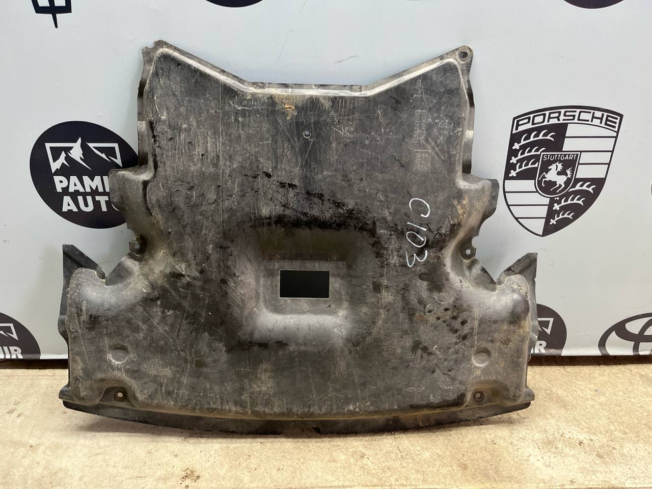 Защита двигателя Mercedes C/W203 2000-2008