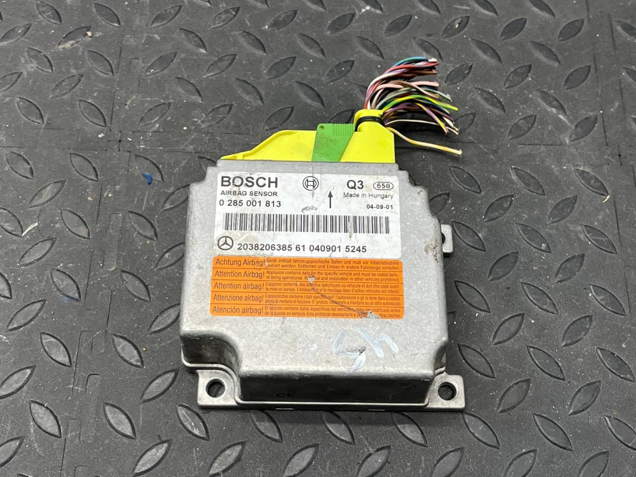 Блок управления AIR BAG Mercedes C/W203 2000-2008