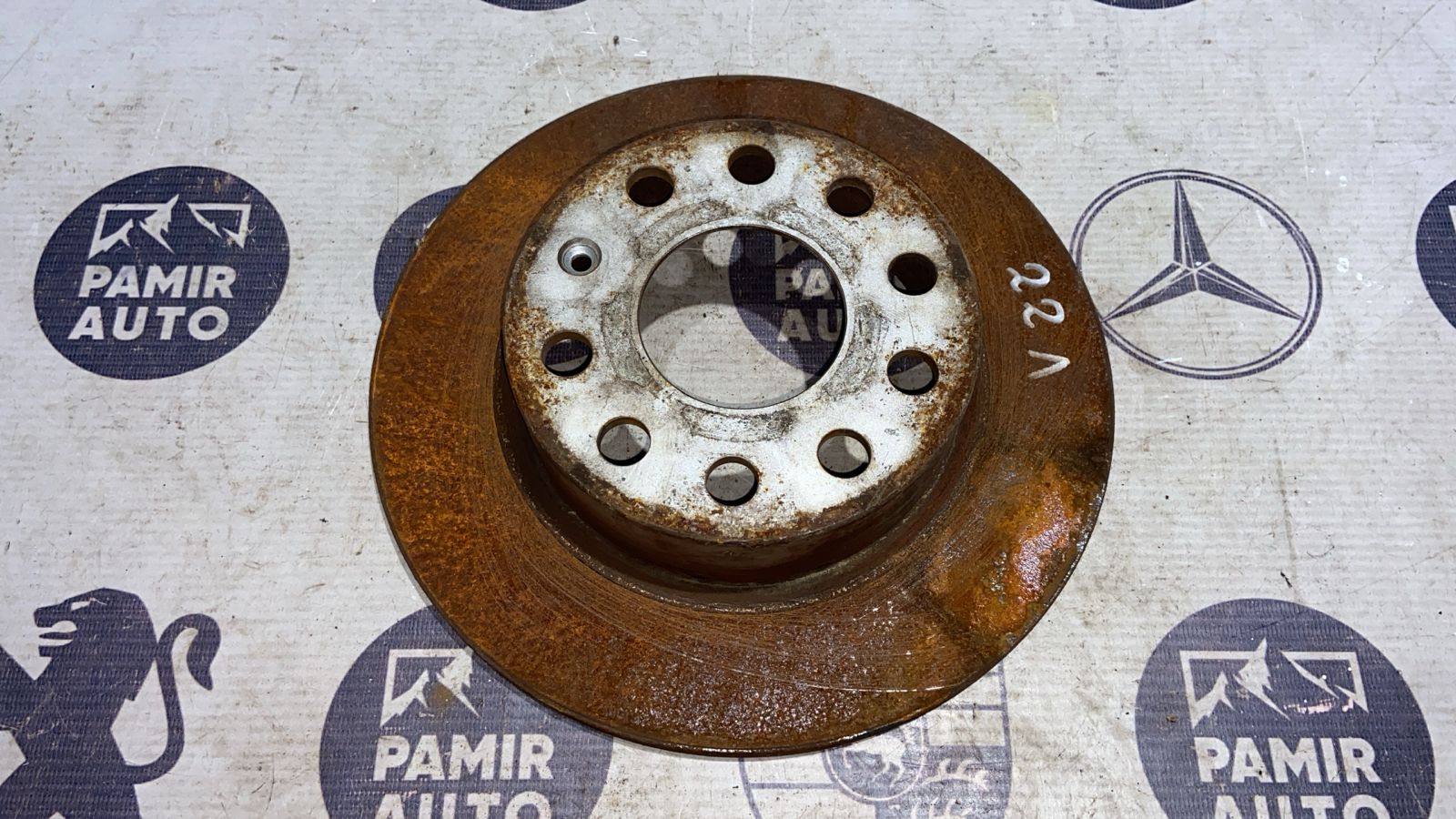 Диск тормозной задний Volkswagen Golf/5 2003-2009