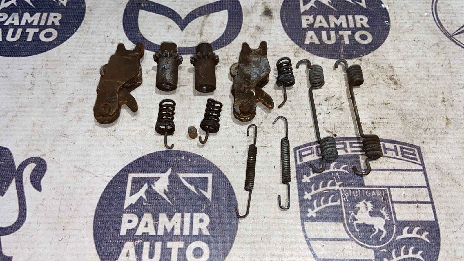 Механизм стояночного тормоза Mercedes E/W211 2002-2009