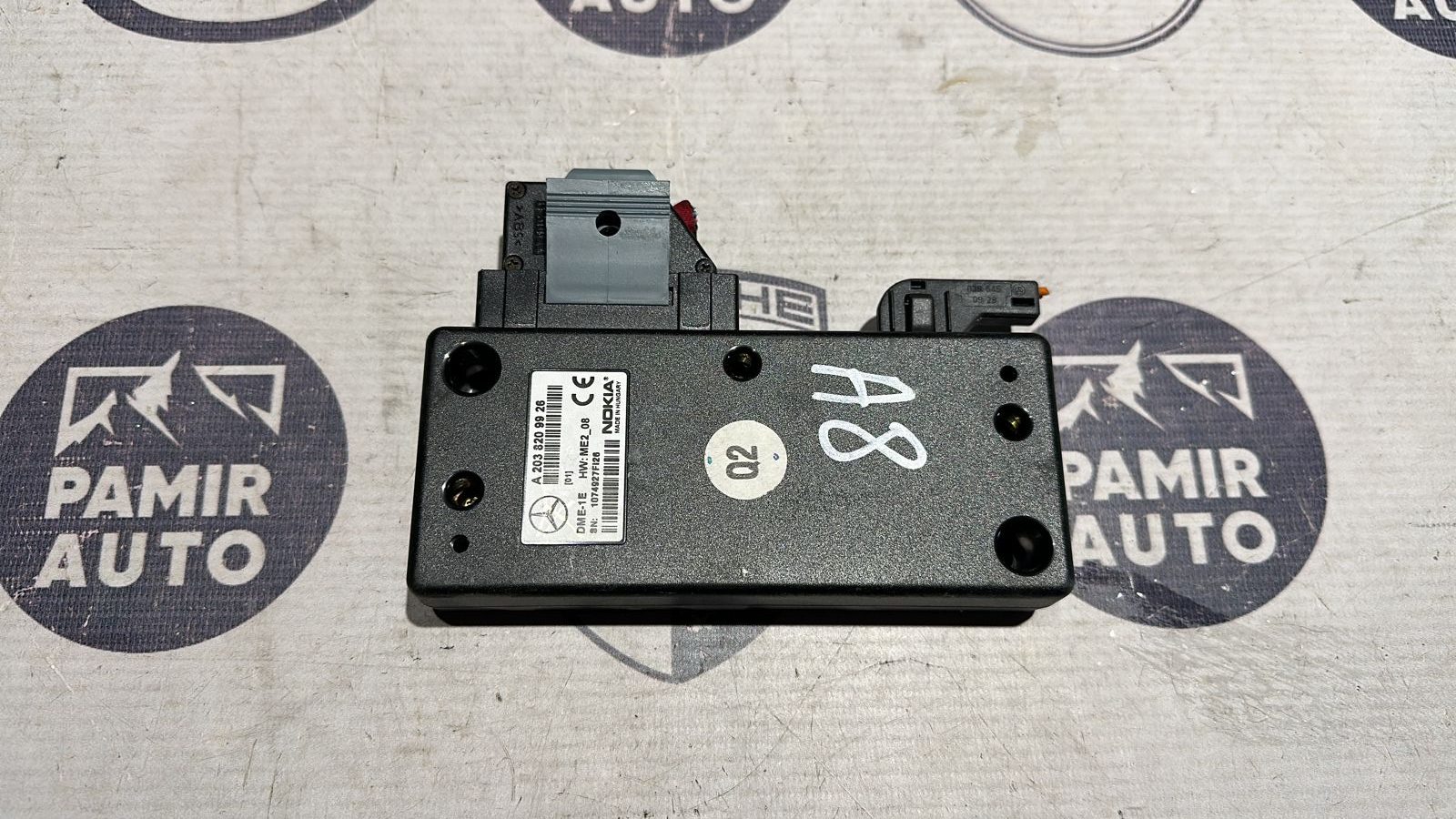 Блок управления телефоном Mercedes C/W203 2000-2008