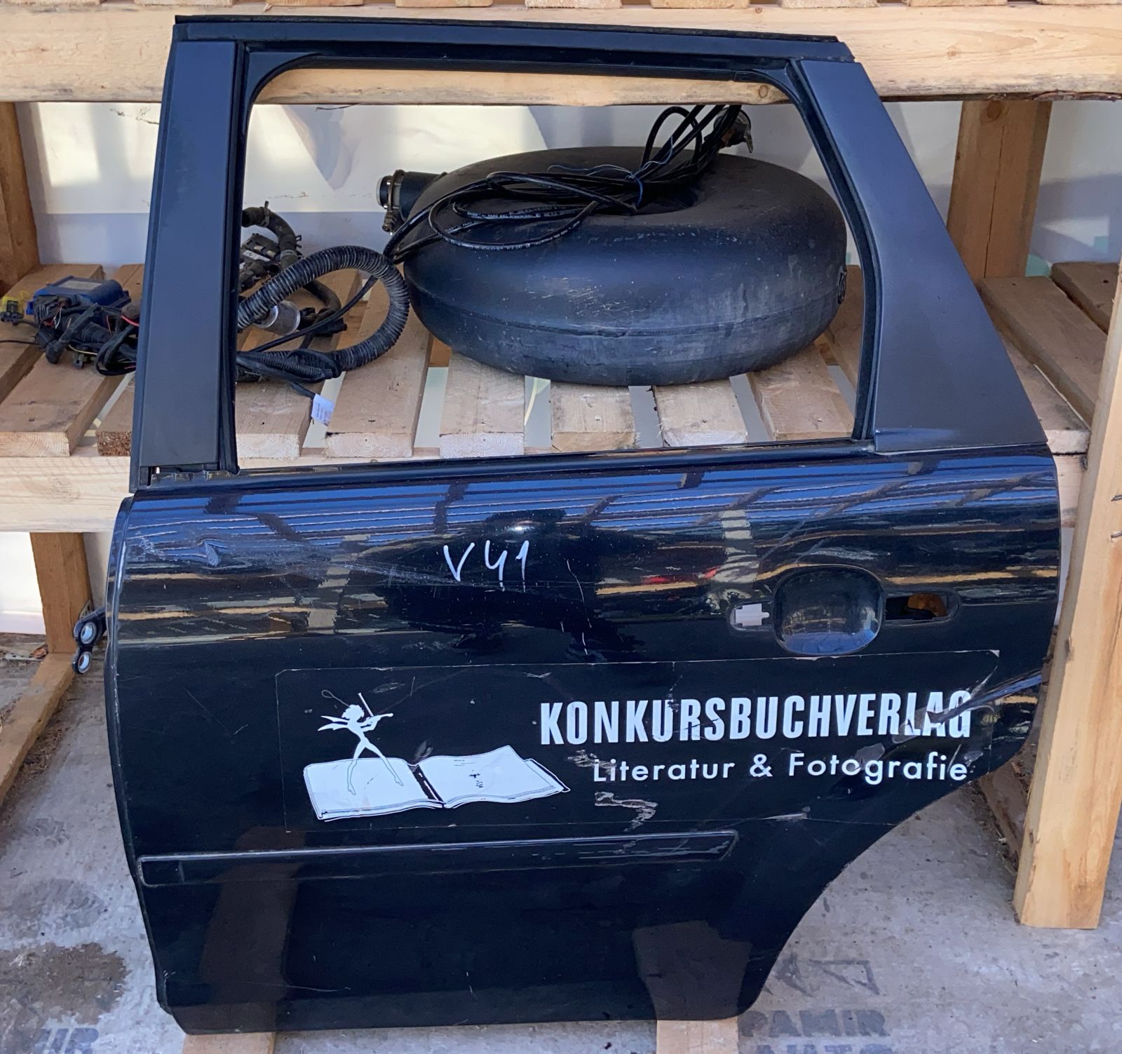 Дверь задняя левая Ford Focus/2 2004-2011