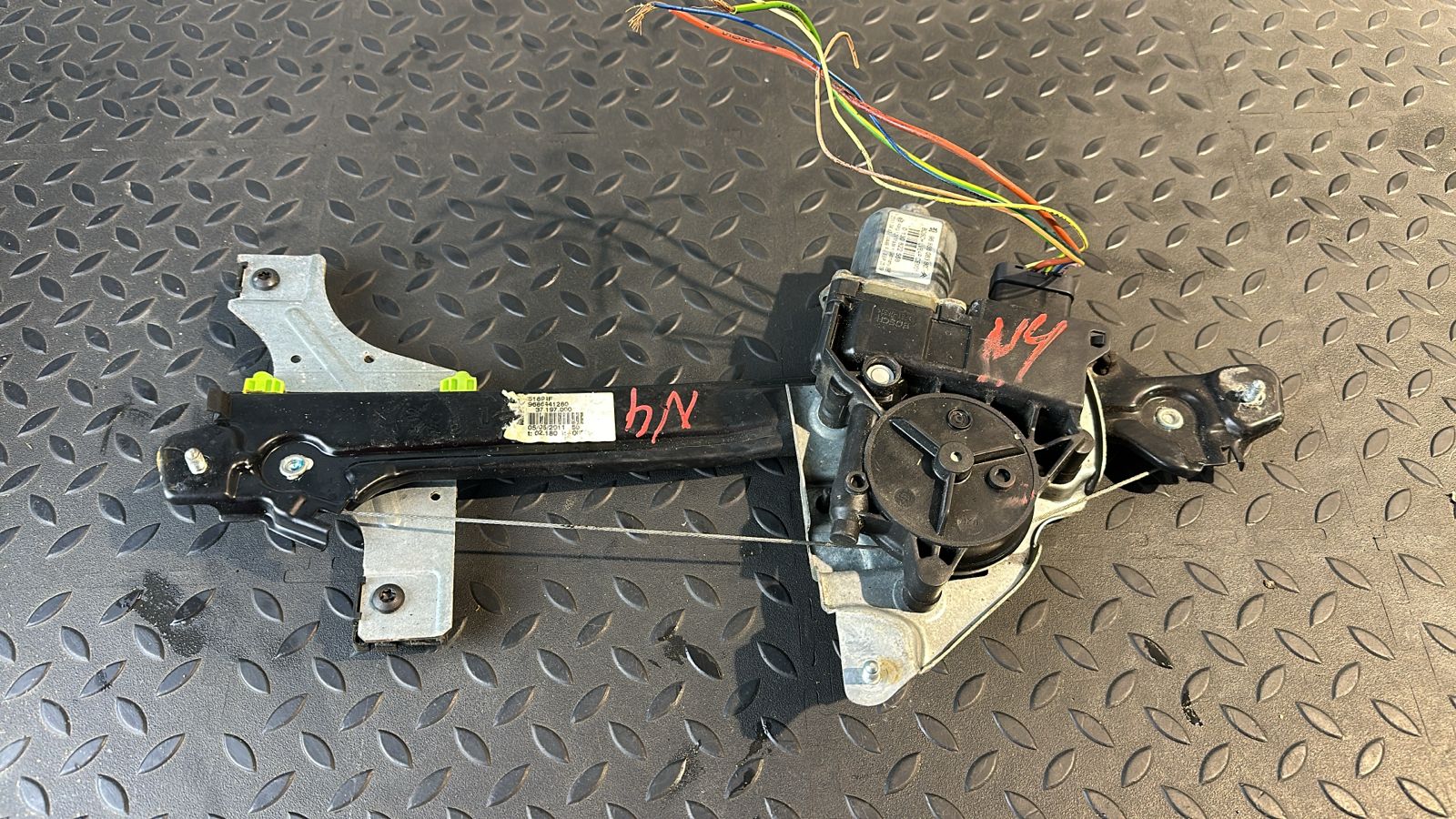 Стеклоподъемник задний правый Peugeot 508 2011-2018