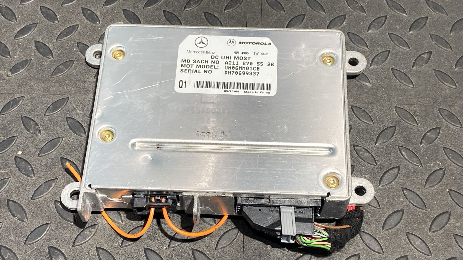 Блок управления телефоном Mercedes E/W211 2002-2009