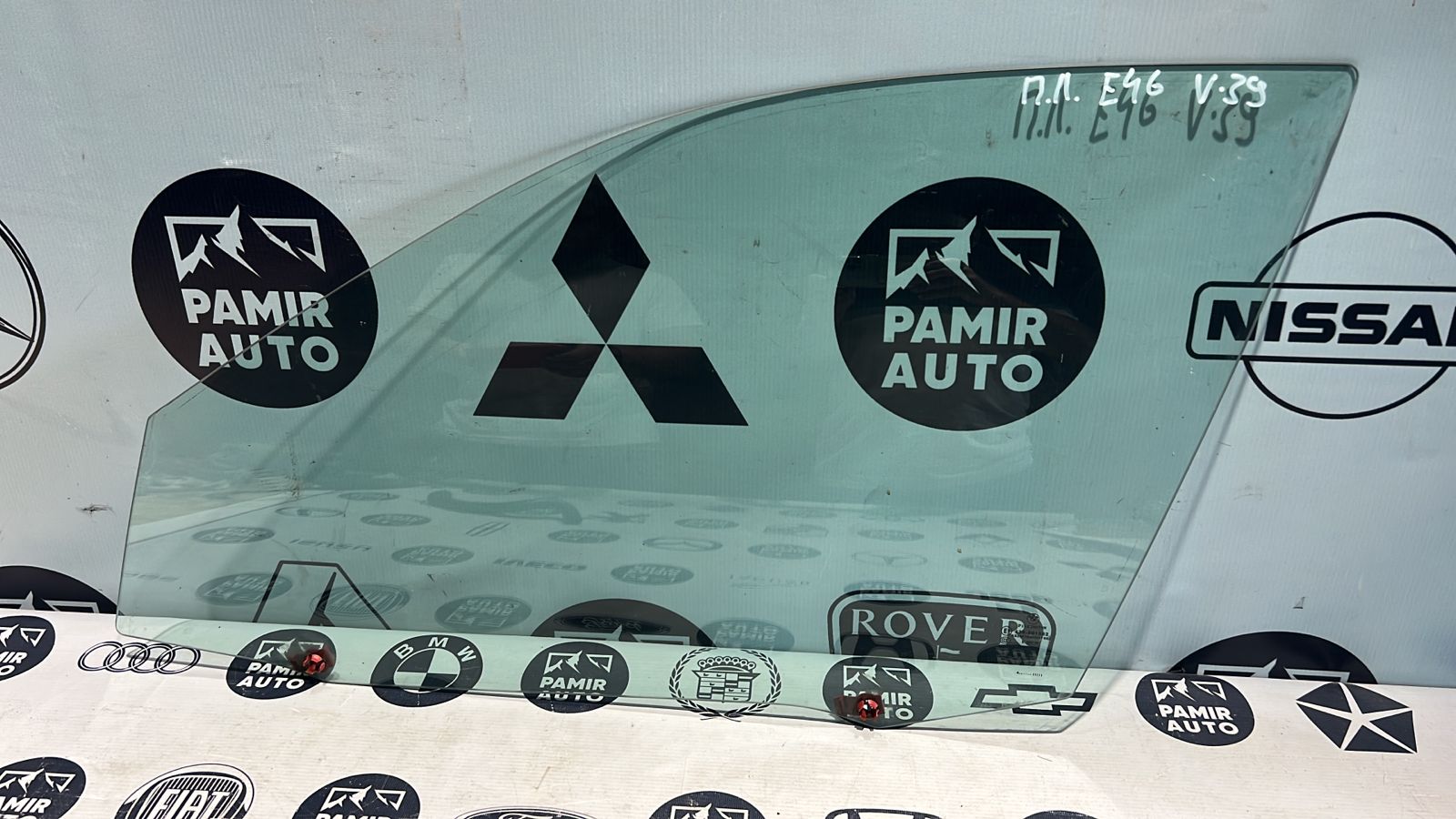 Стекло двери переднее левое BMW 3/E46 1998-2007