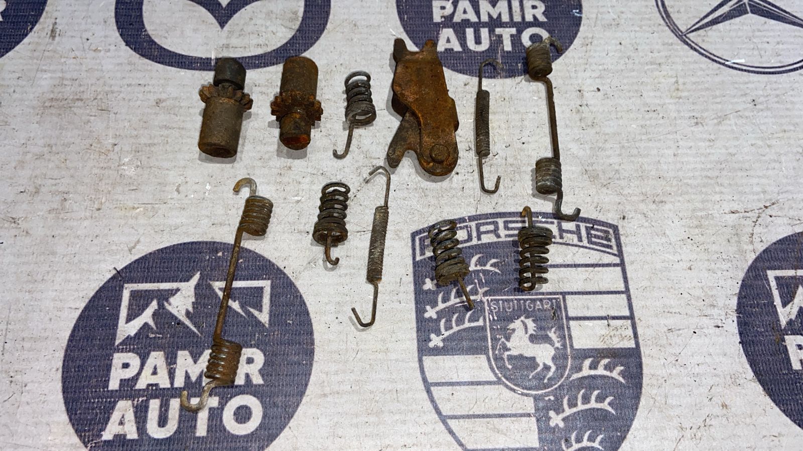 Механизм стояночного тормоза Mercedes E/W211 2002-2009