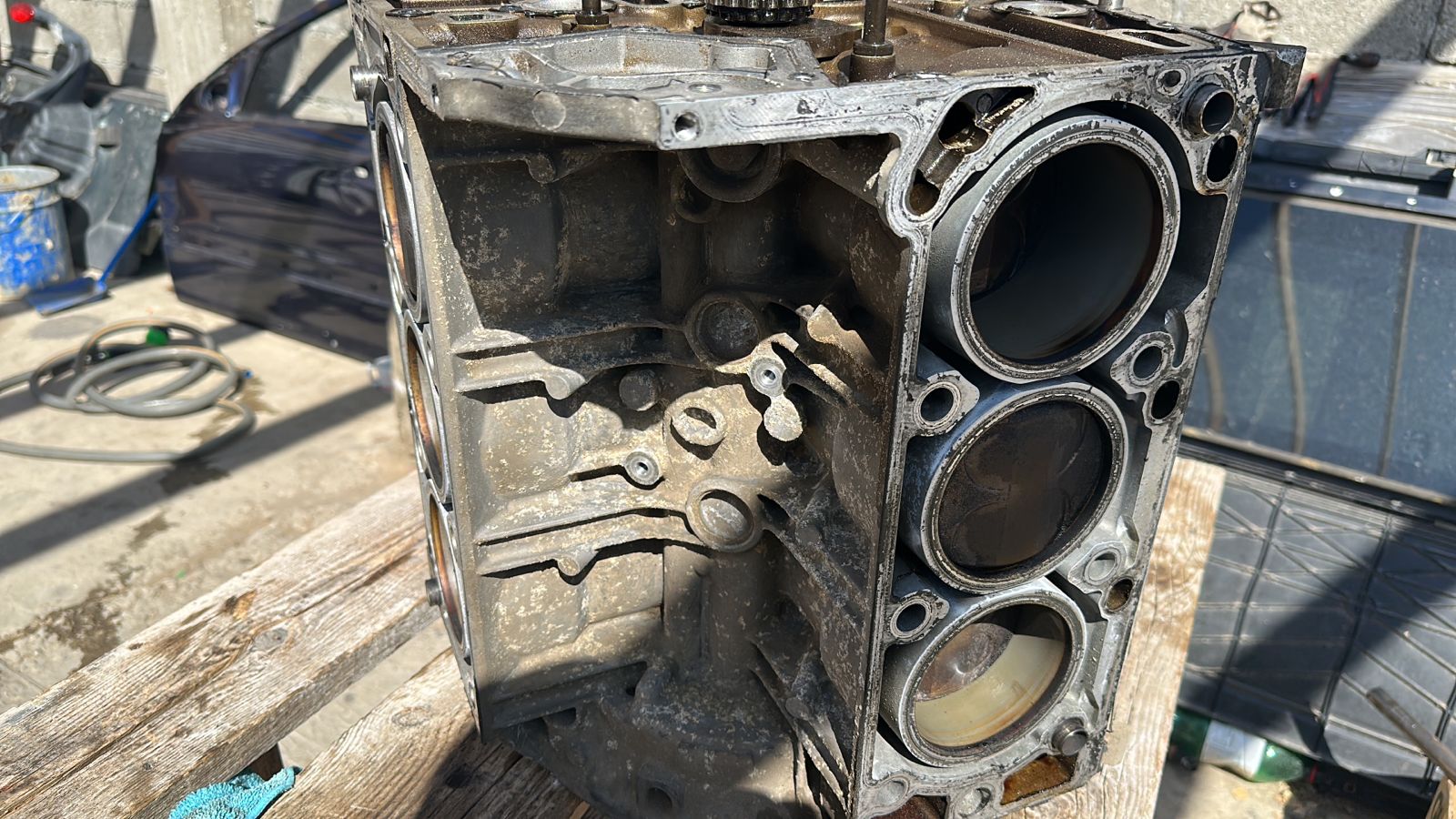 Блок цилиндров Mercedes E/W211 2002-2009