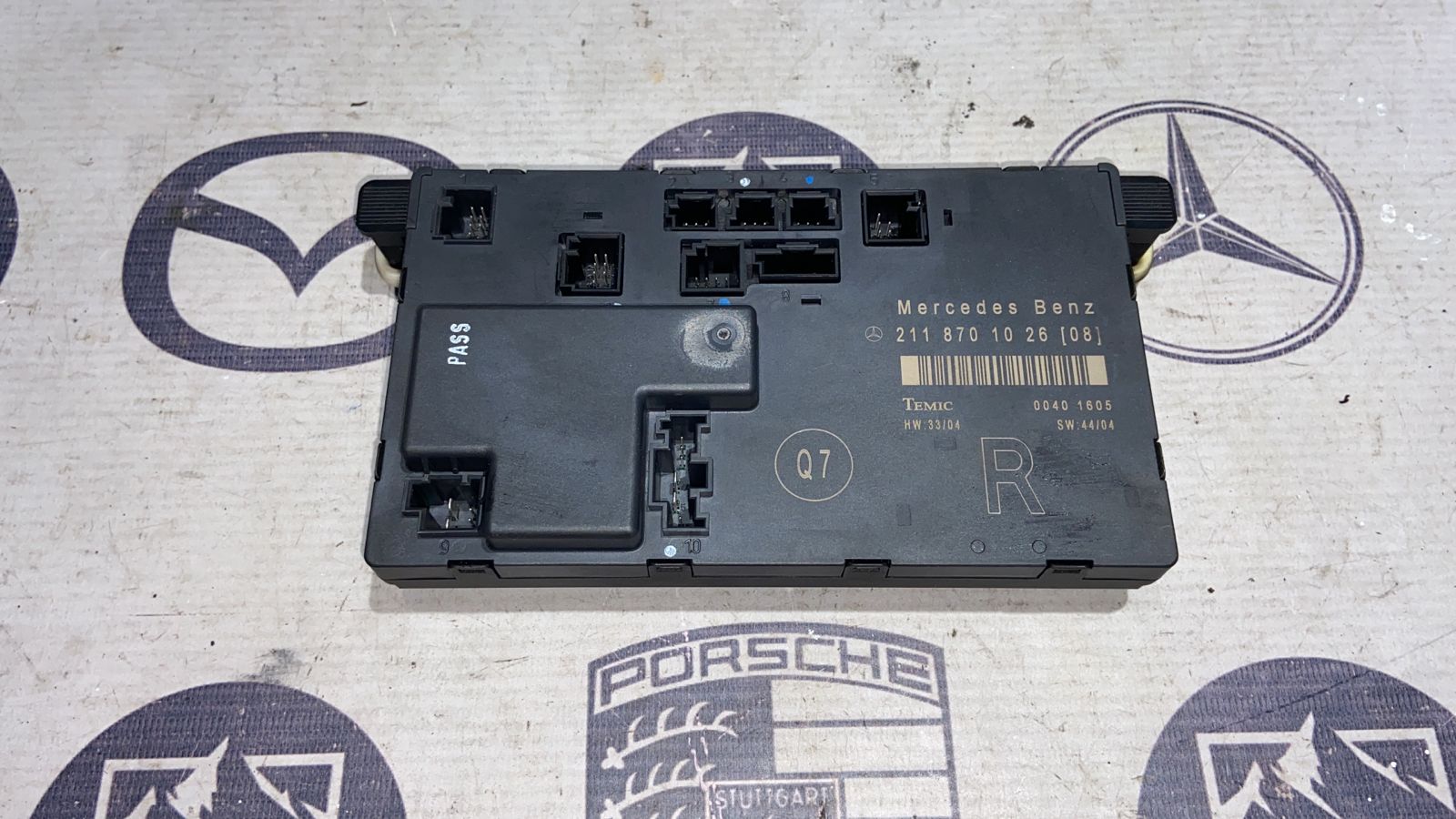 Блок комфорта двери передний правый Mercedes E/W211 2002-2009