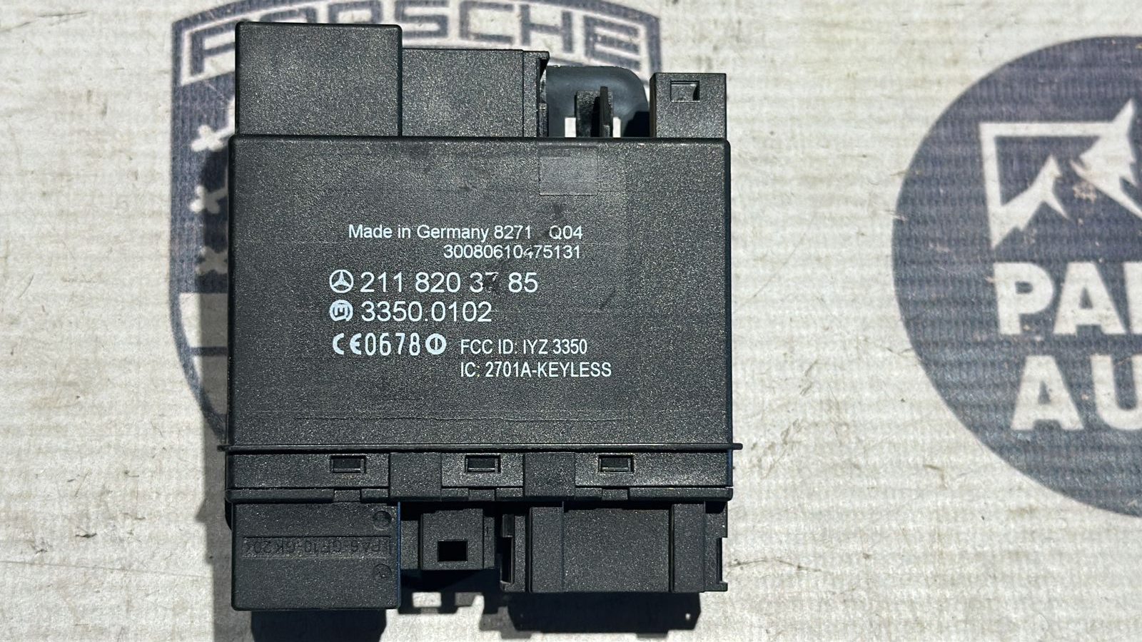 Блок комфорта двери задний Mercedes E/W211 2002-2009