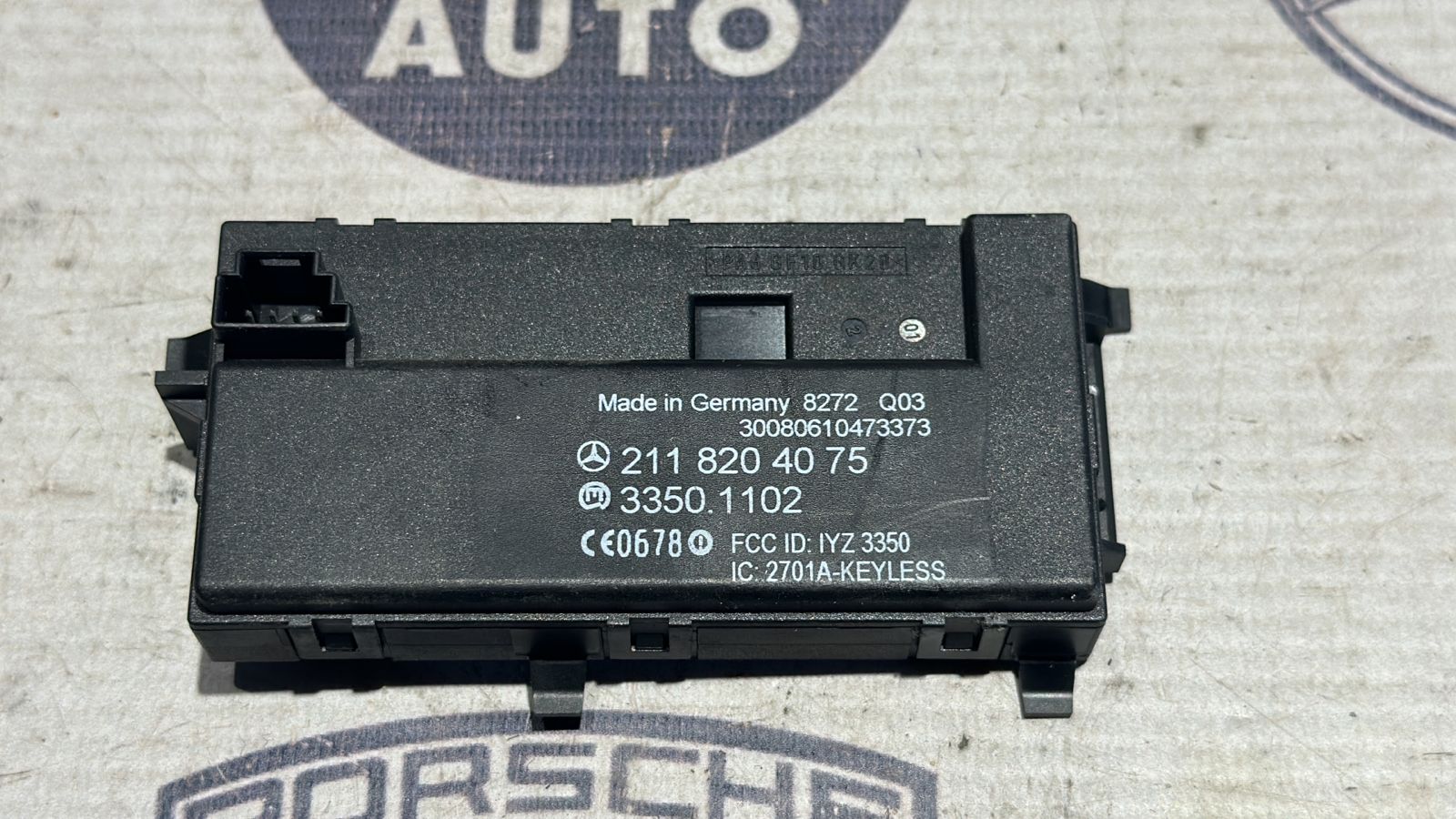 Блок комфорта Mercedes E/W211 2002-2009