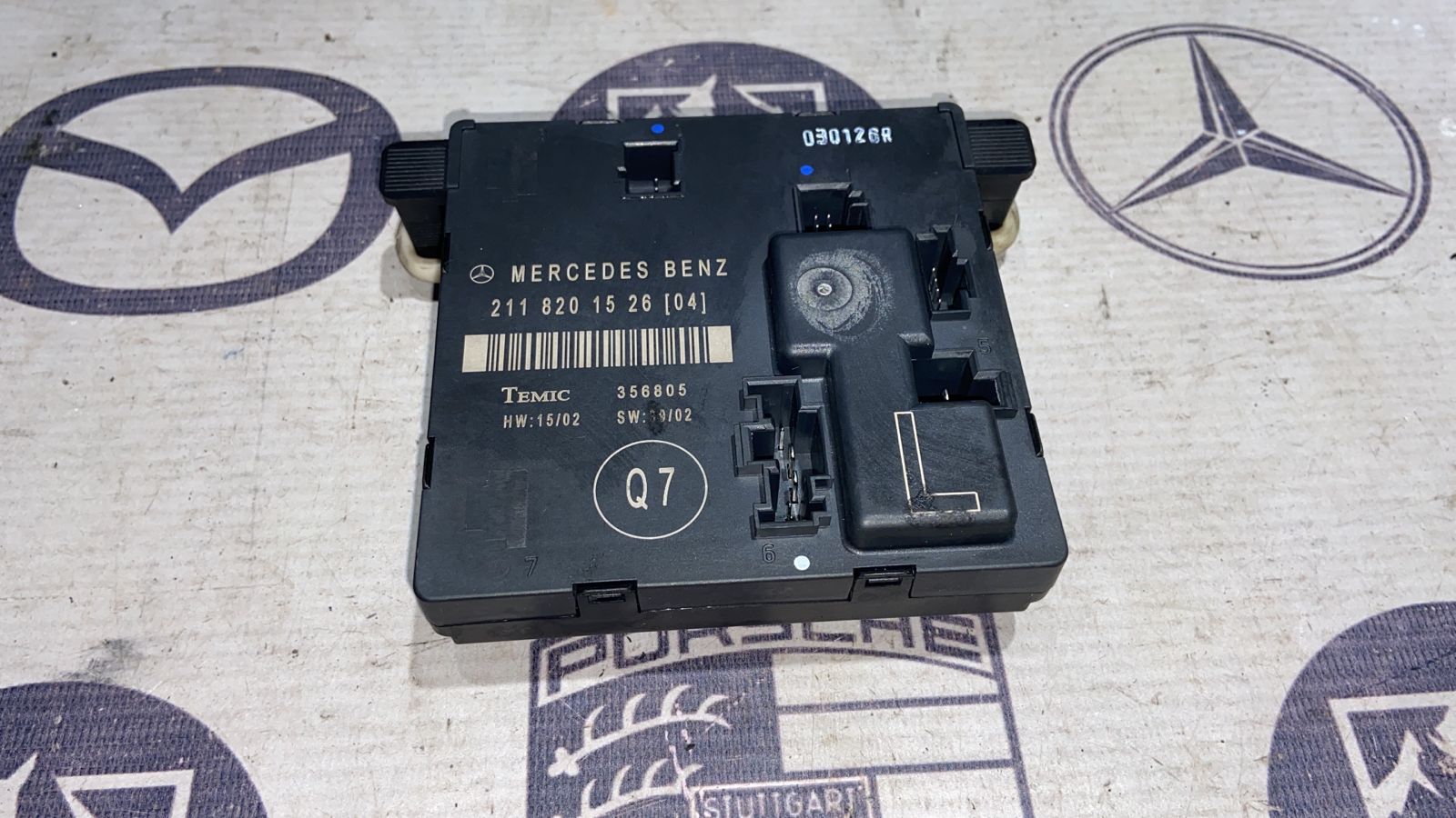 Блок комфорта двери задний левый Mercedes E/W211 2002-2009