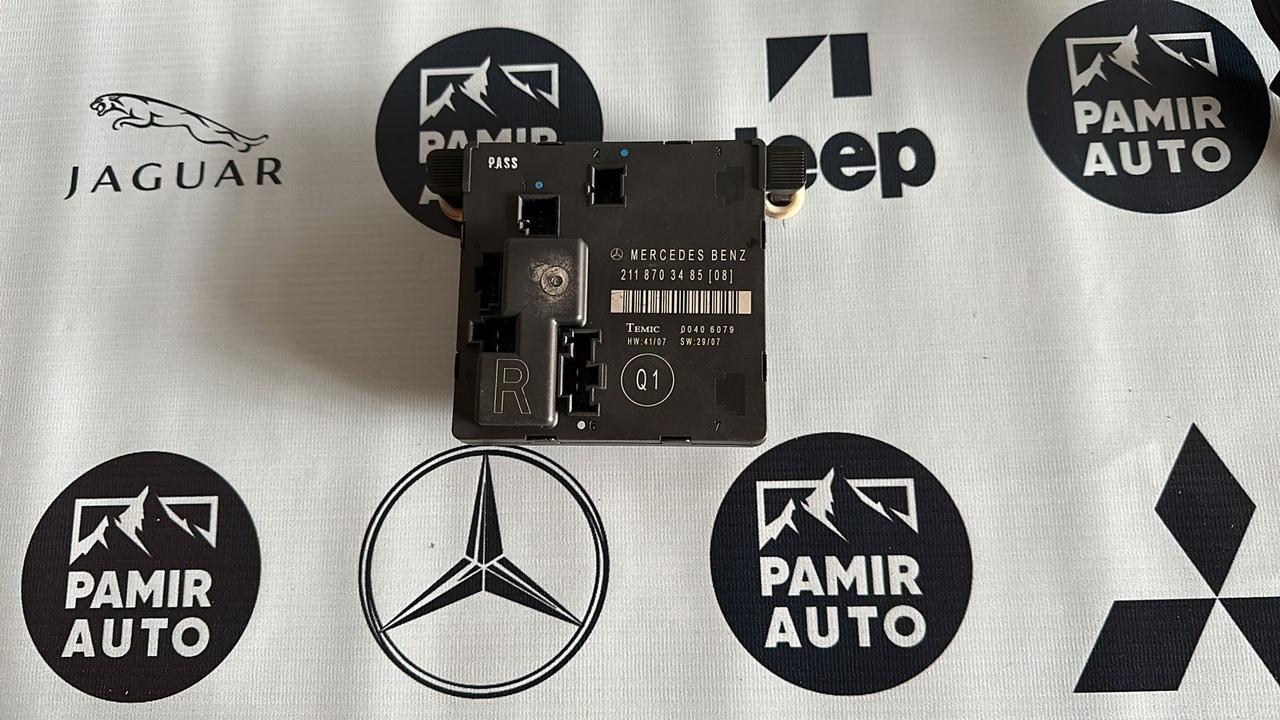 Блок комфорта двери задний правый Mercedes E/W211 2002-2009