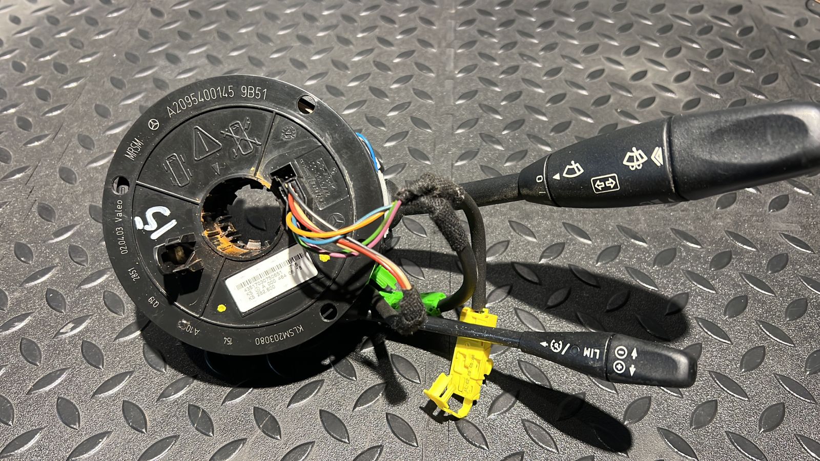 Механизм подрулевой (Шлейф) Mercedes C/W203 2000-2008