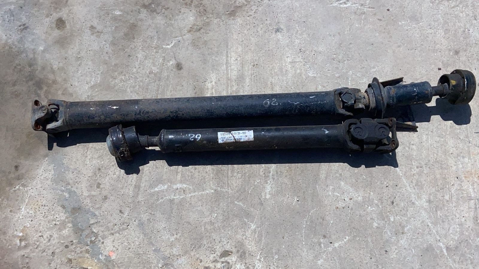 Кардан Mercedes M/W163 1997-2005