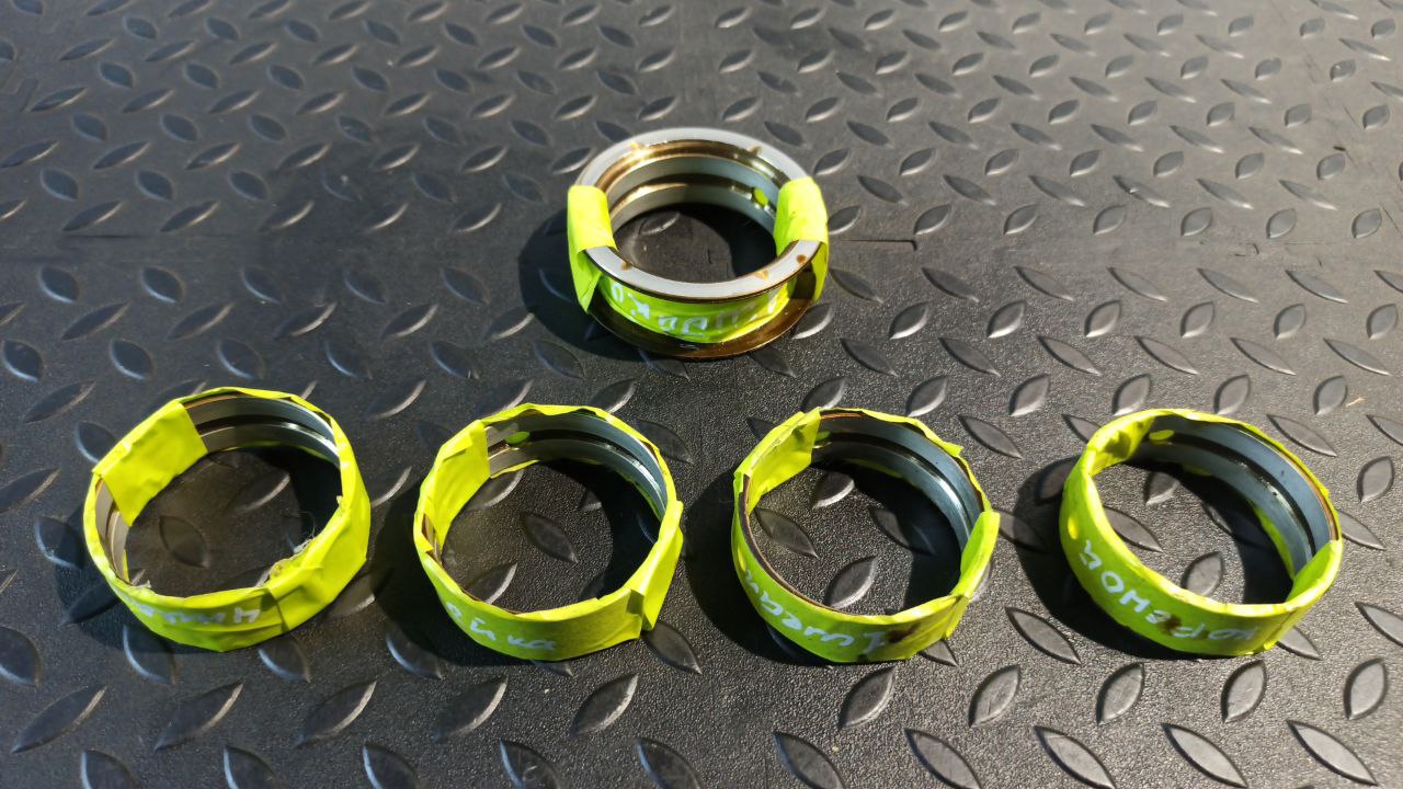 Вкладыш коренной Opel Zafira/B 2005-2014