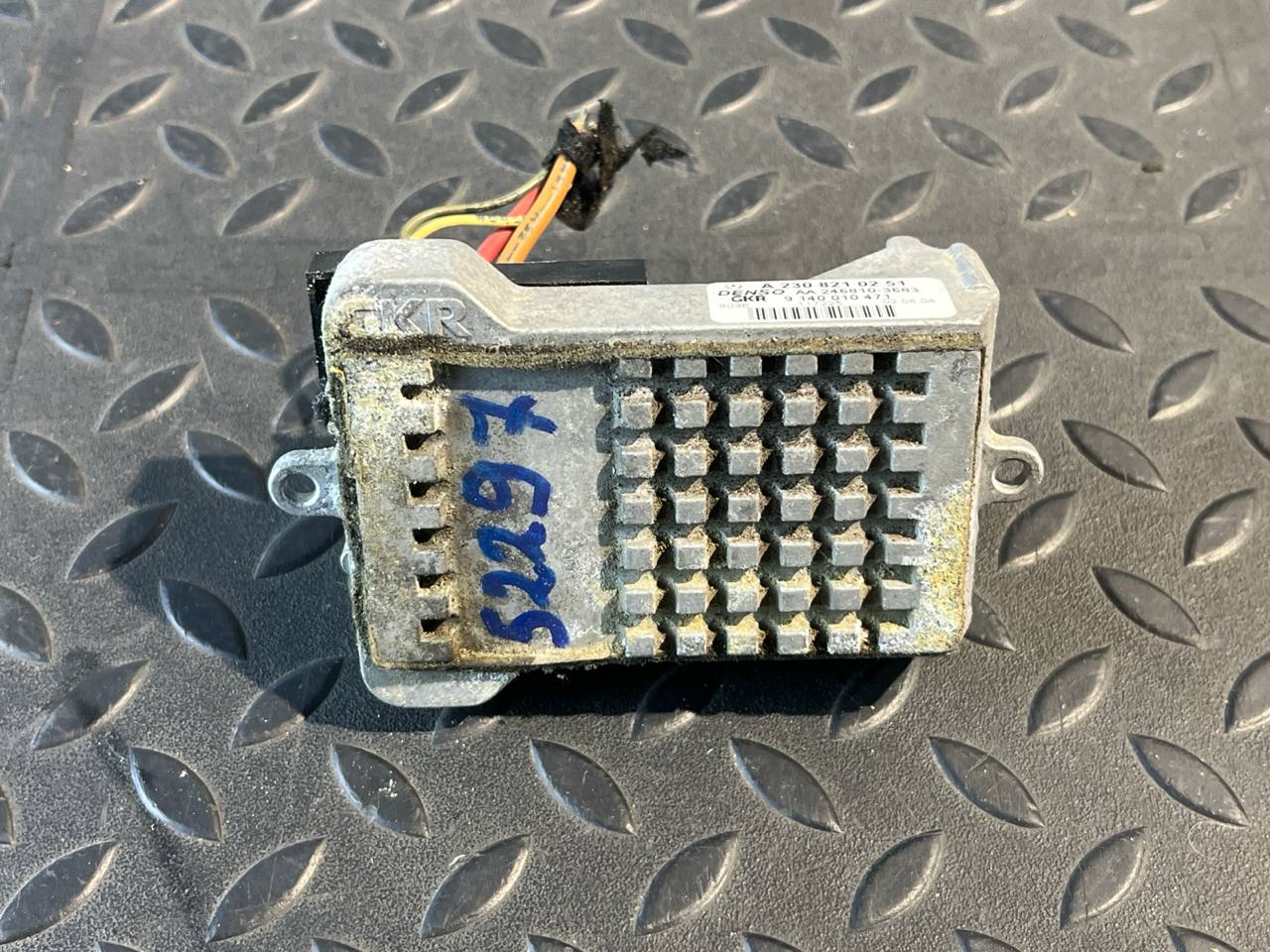 Резистор отопителя Mercedes M/W163 1997-2005