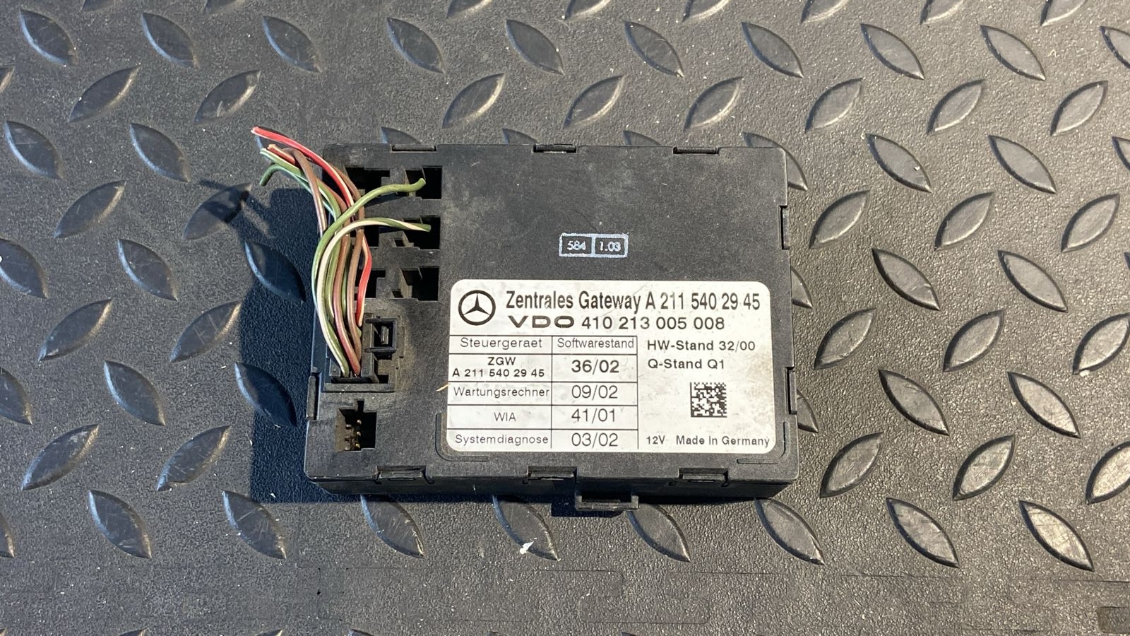 Блок ZGW Mercedes E/W211 2002-2009