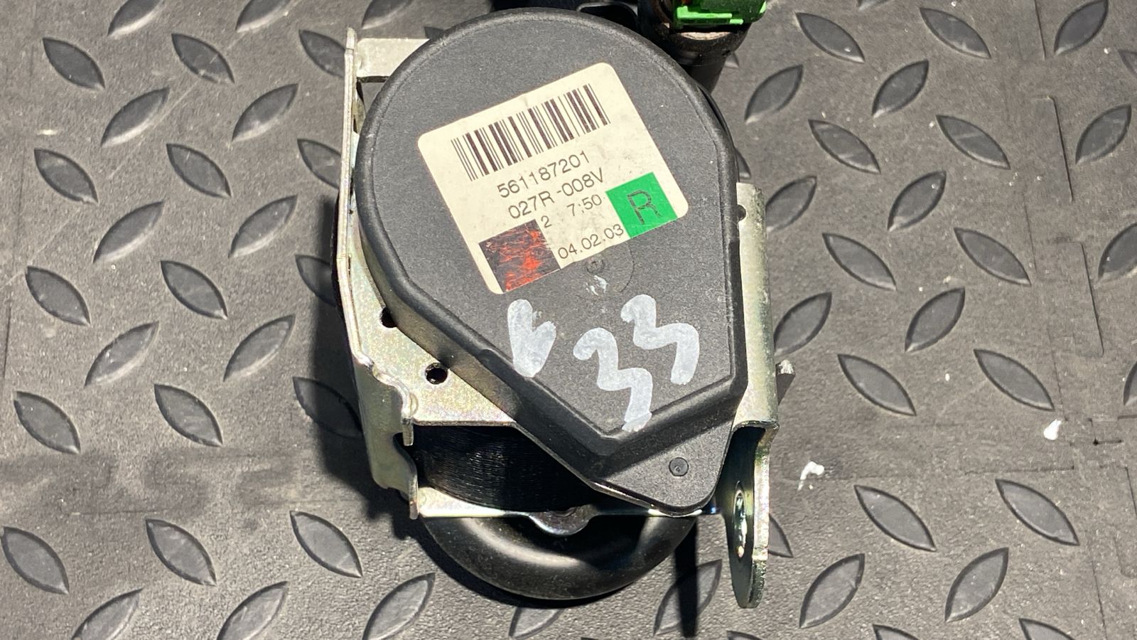 Ремень безопасности задний правый Mercedes E/W211 2002-2009