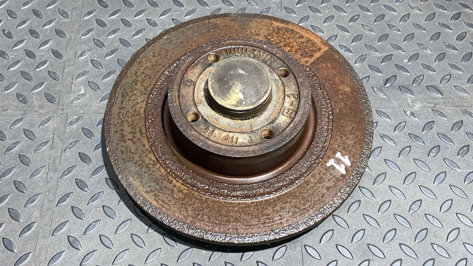 Диск тормозной задний Renault Megane/2 2002-2009