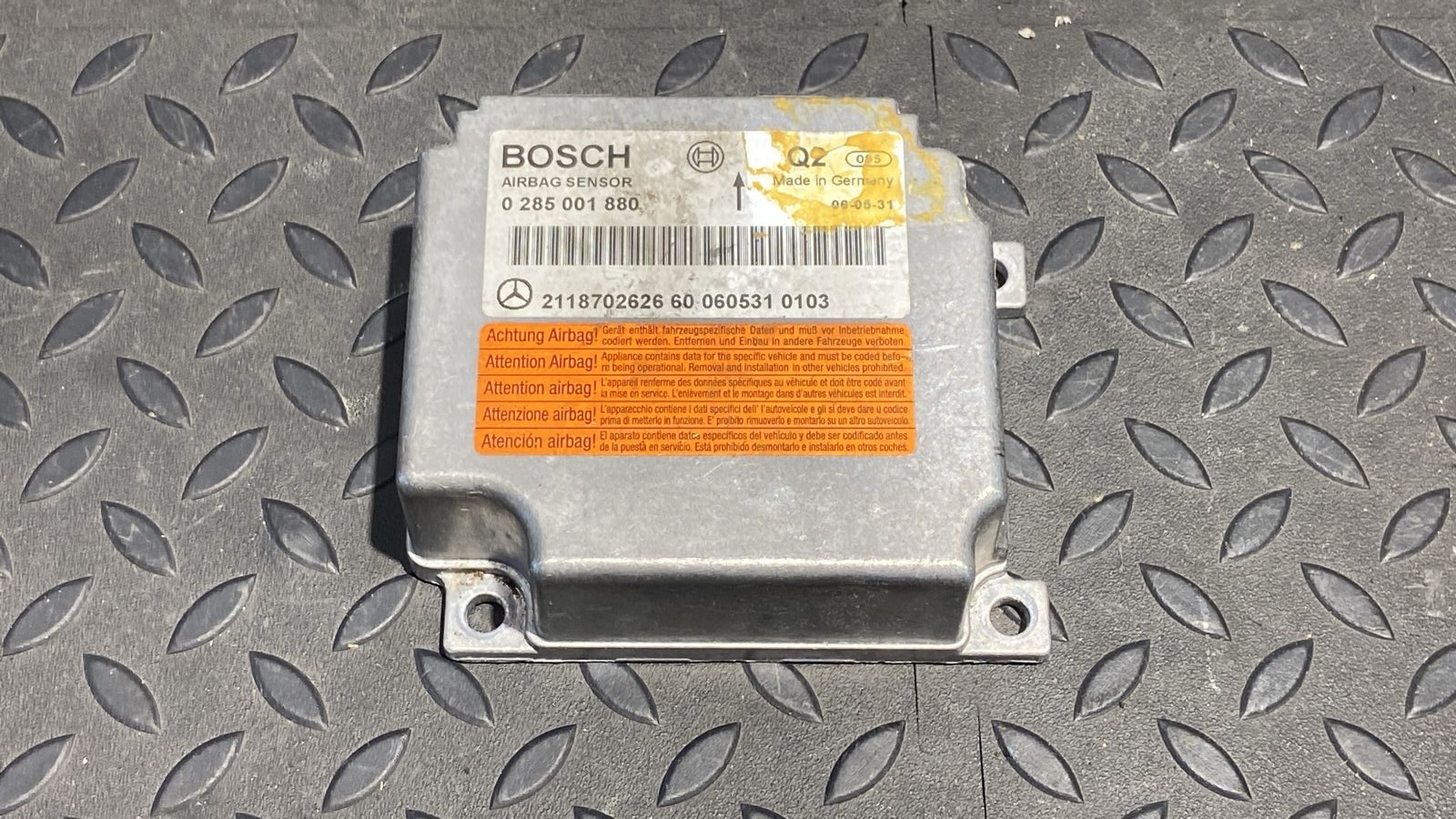 Блок управления AIR BAG Mercedes E/W211 2002-2009