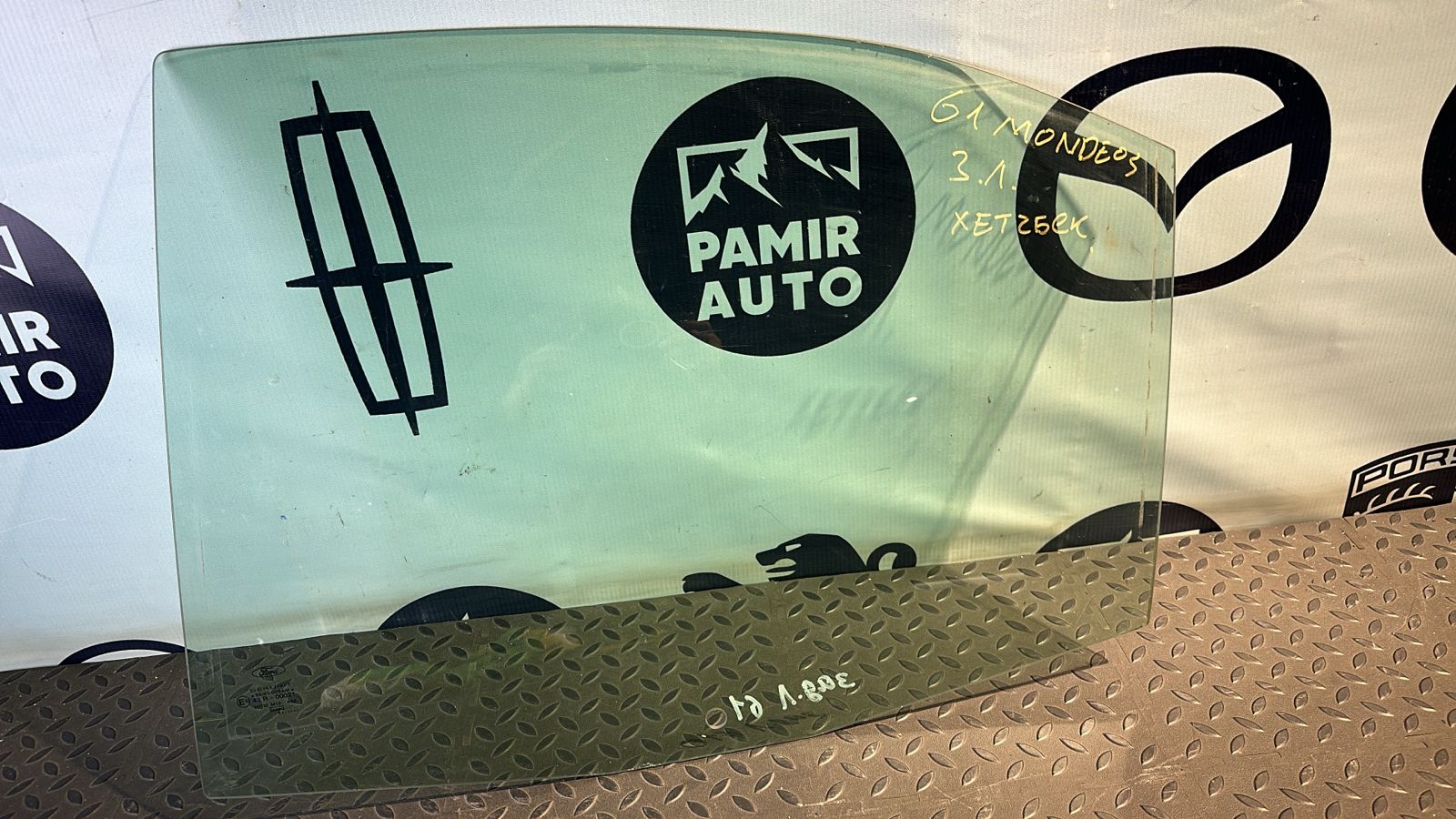 Стекло двери заднее левое Ford Mondeo/3 2000-2007