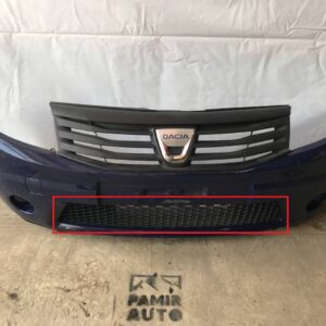 Решетка в бампер центральная Renault Sandero 2009-2014